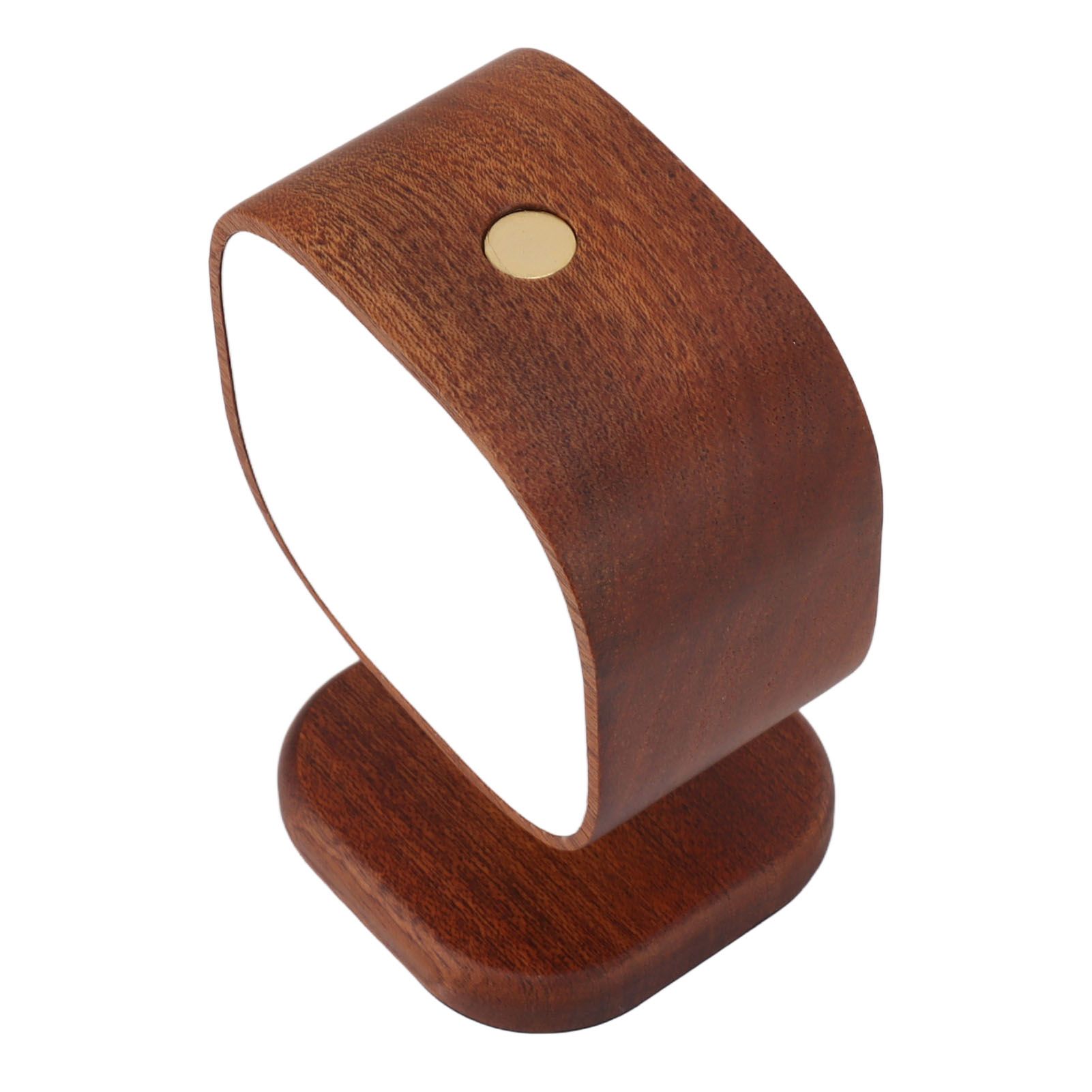 Wooden Magnetic Wall Lamp Portable Bedside Square Night Light Dimmable Wall view 4