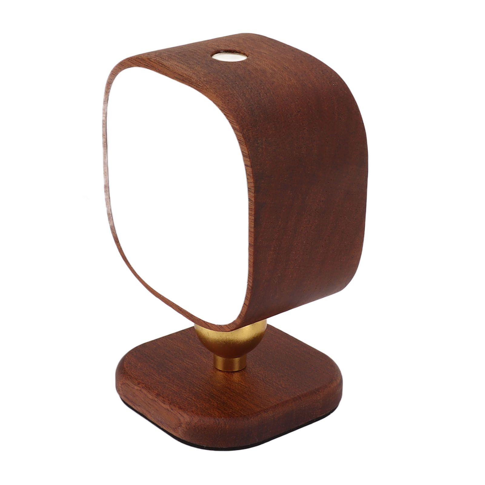 Wooden Magnetic Wall Lamp Portable Bedside Square Night Light Dimmable Wall view 5