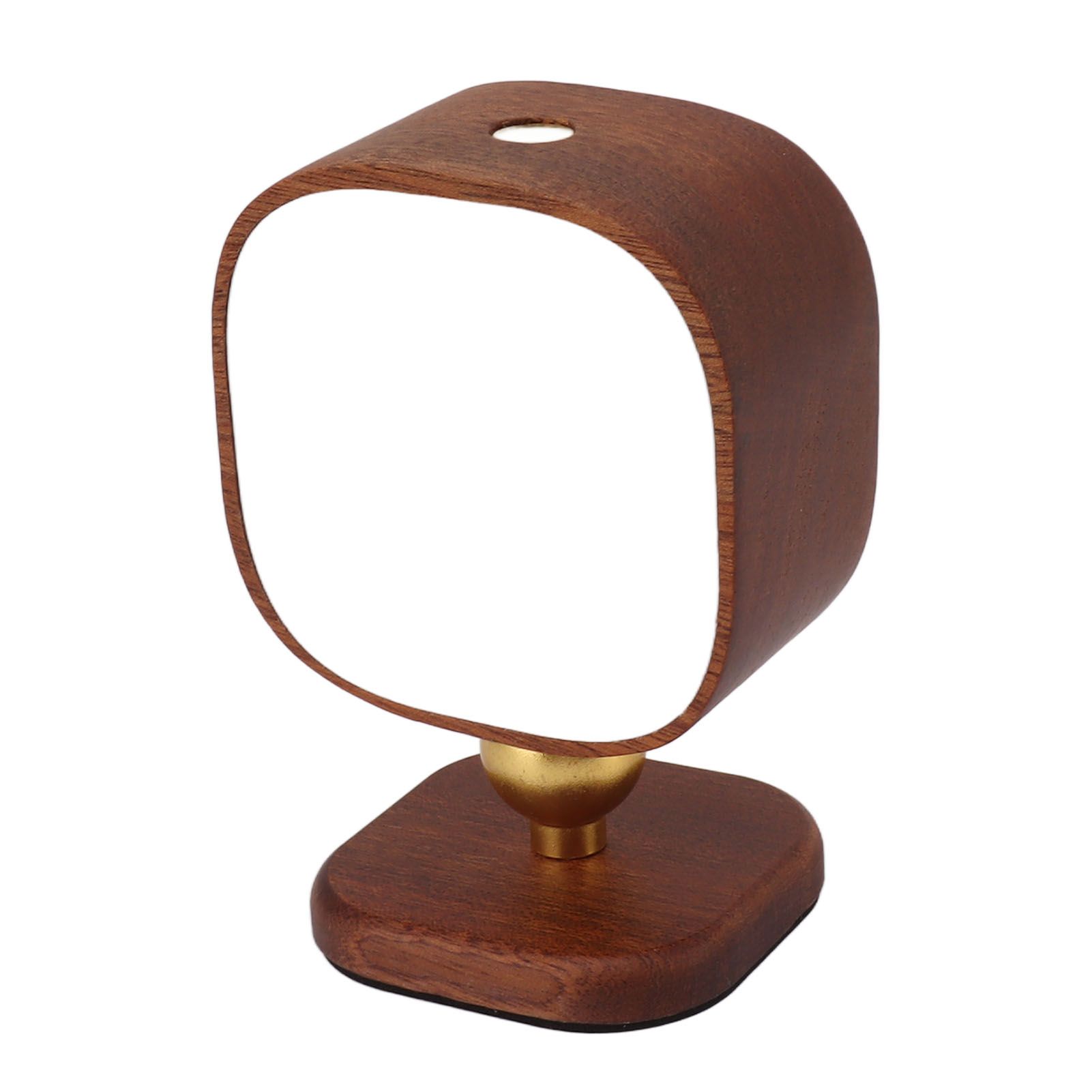 Wooden Magnetic Wall Lamp Portable Bedside Square Night Light Dimmable Wall view 6
