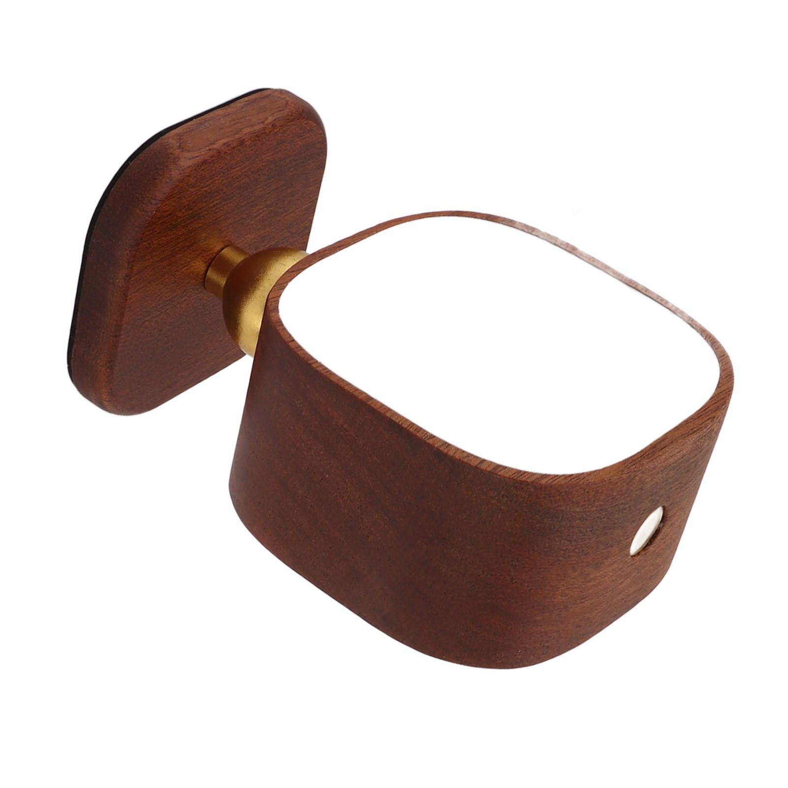 Wooden Magnetic Wall Lamp Portable Bedside Square Night Light Dimmable Wall view 10