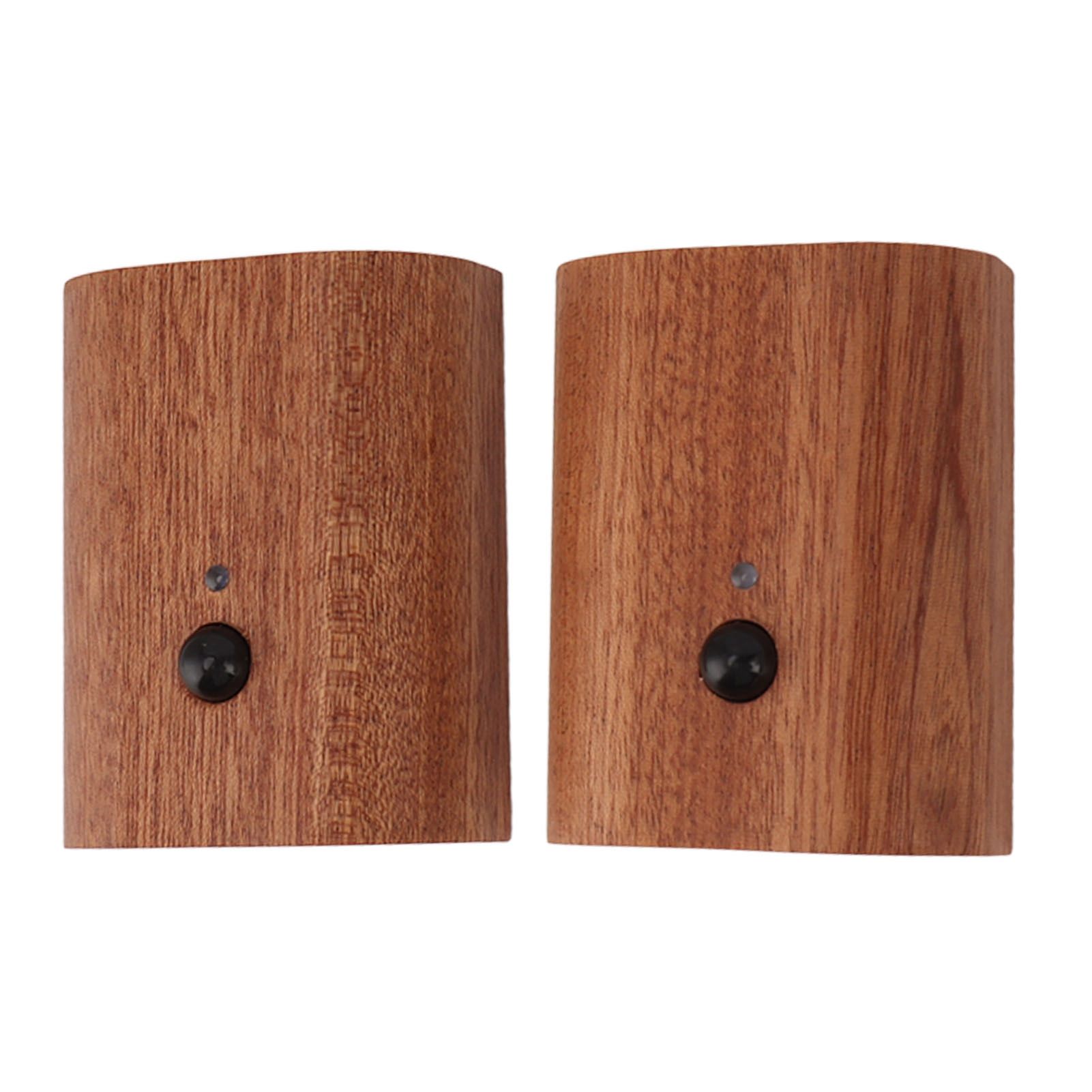 2Pcs Hallway Night Light Intelligent Linkage Wooden Motion Sensor Stairway view 5