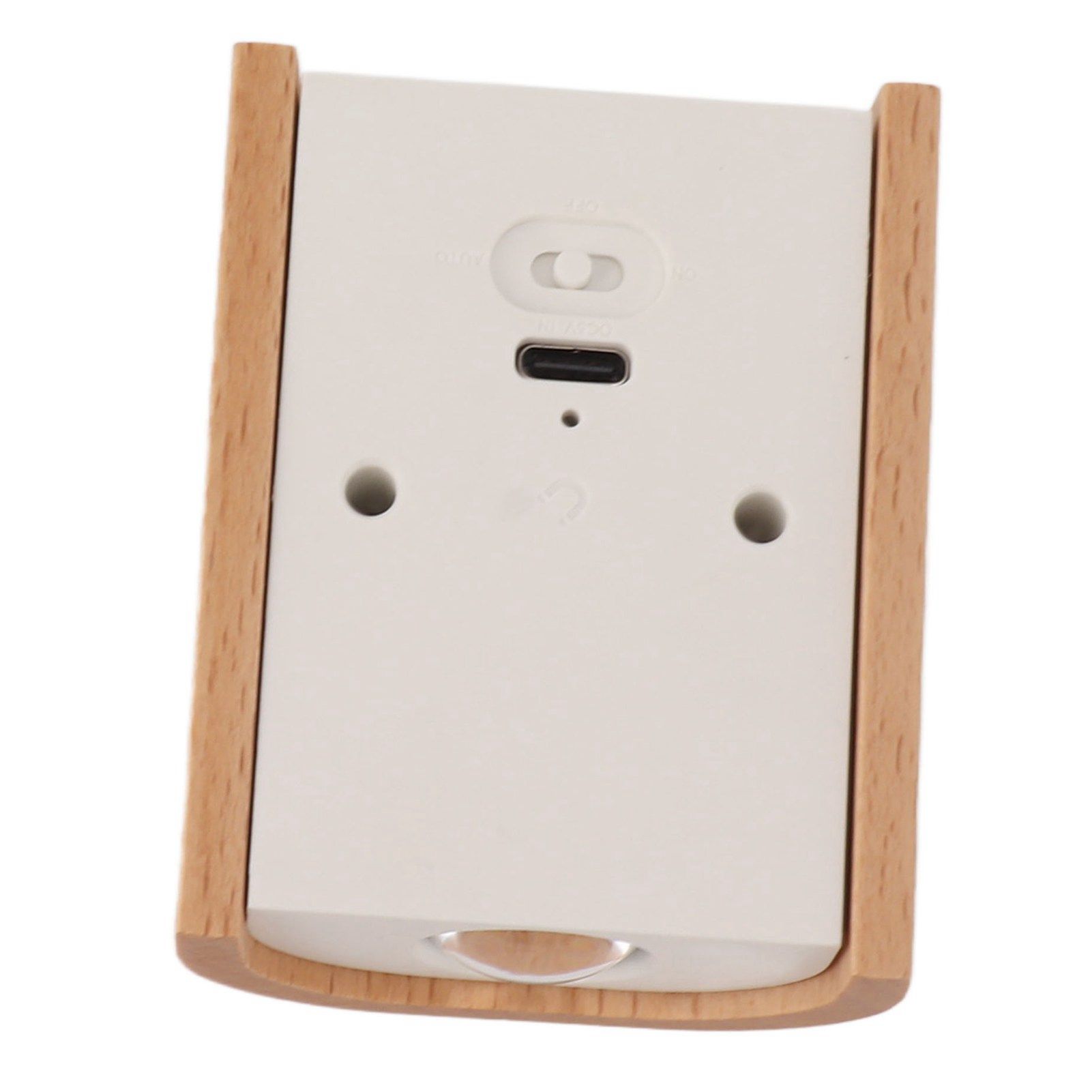 Step Light Wall Sconce Beech Wood Motion Dusk to Dawn Sensor Magnet 2 Side view 15