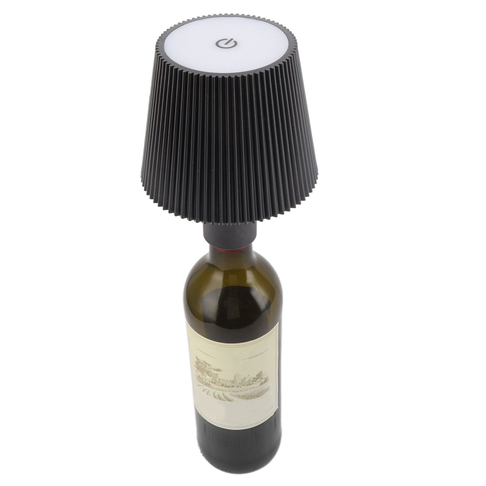 Wine Bottle LED Lamp Cordless Waterproof Table Lamp 2000mAh Rechargeable Night view 7