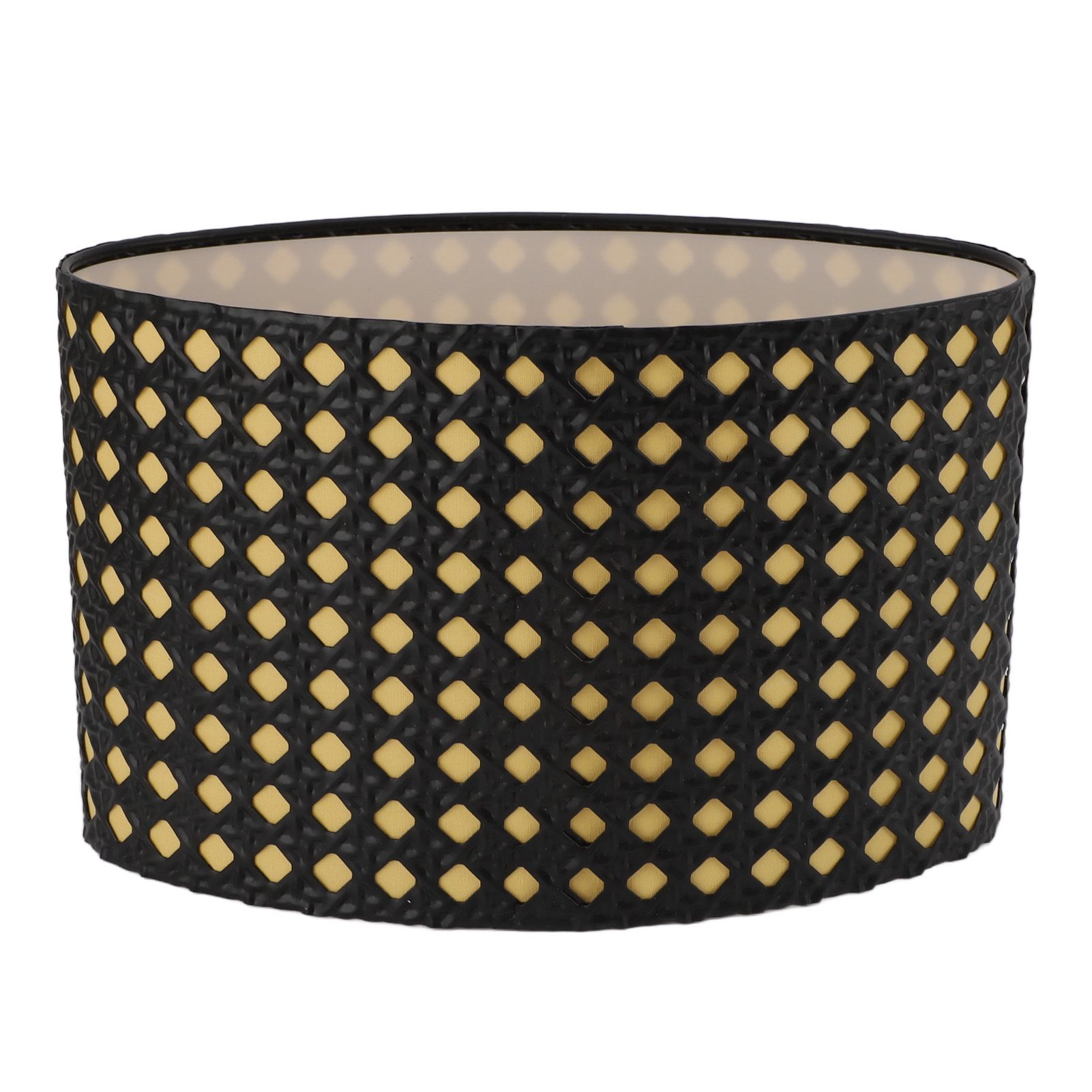 Lampshade Oval Shaped Hollow Metal Carved Compatible E27 E14 Caliber — image 1