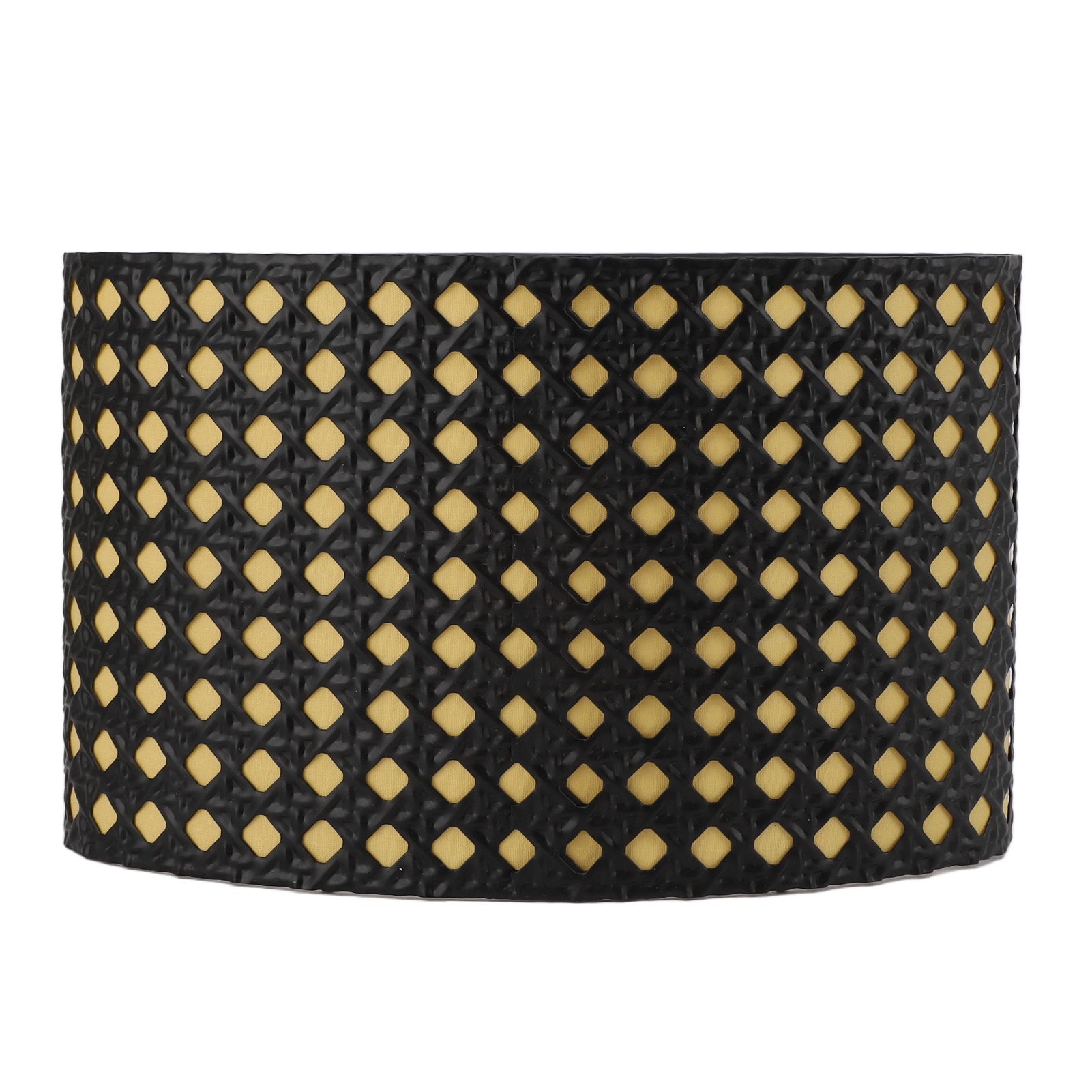 Lampshade Oval Shaped Hollow Metal Carved Compatible E27 E14 Caliber view 2