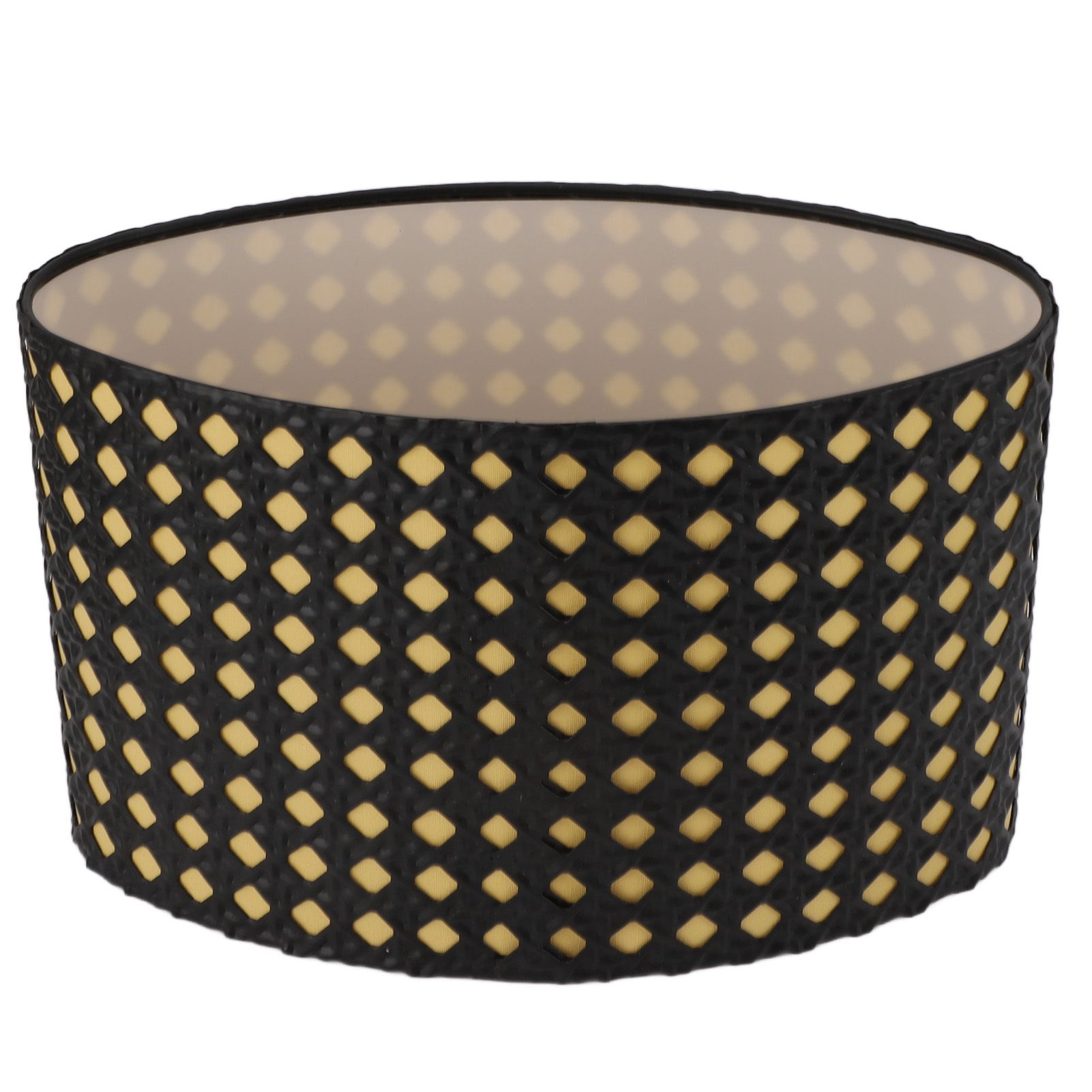 Lampshade Oval Shaped Hollow Metal Carved Compatible E27 E14 Caliber view 3