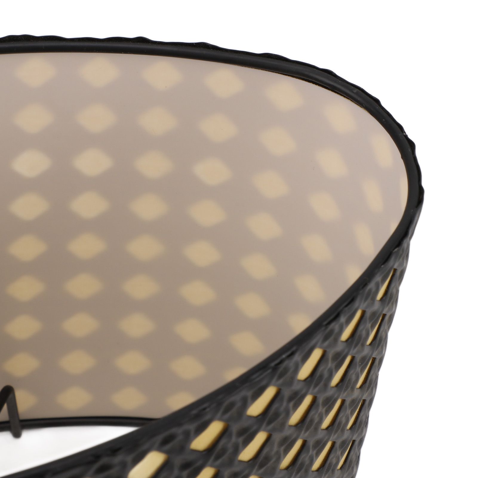 Lampshade Oval Shaped Hollow Metal Carved Compatible E27 E14 Caliber view 15
