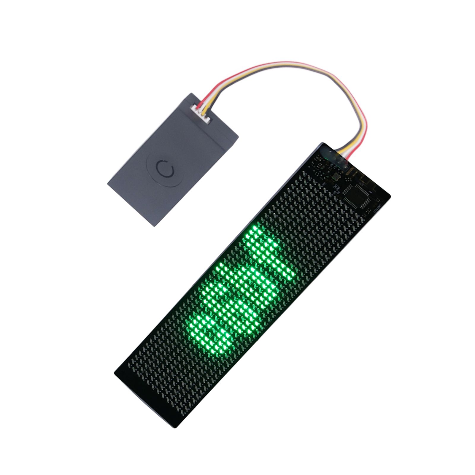 LED Matrix Panel Green Programmable Flexible Scrolling LED Sign for Store Car view 2