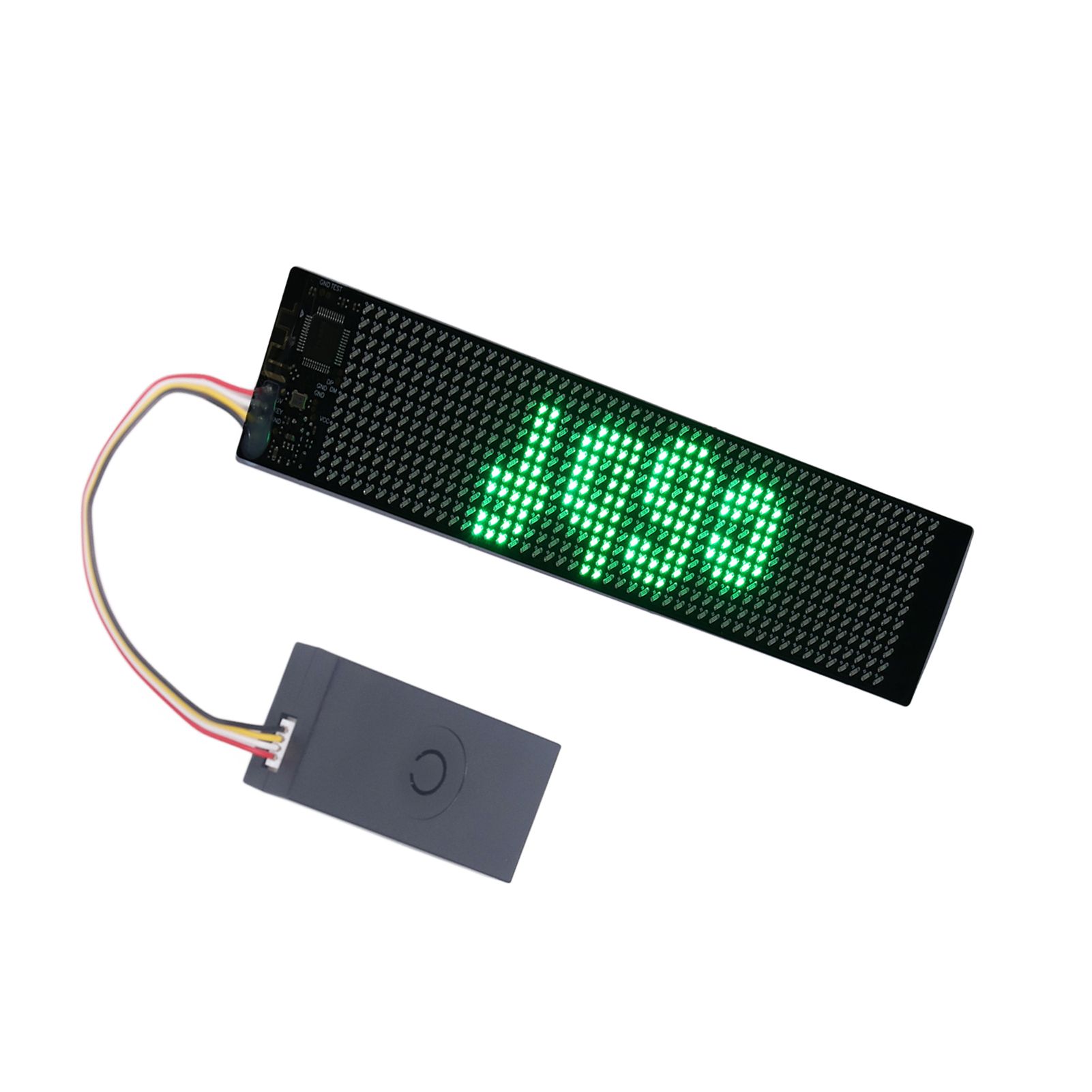 LED Matrix Panel Green Programmable Flexible Scrolling LED Sign for Store Car view 3