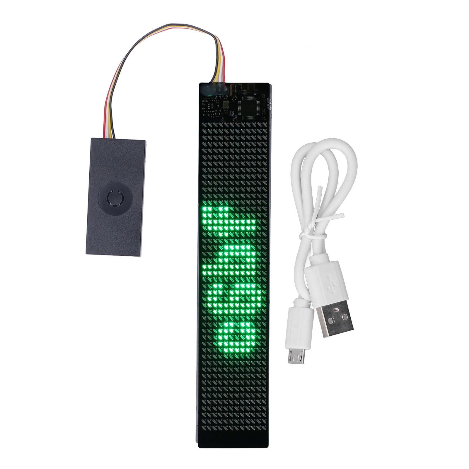 LED Matrix Panel Green Programmable Flexible Scrolling LED Sign for Store Car view 7