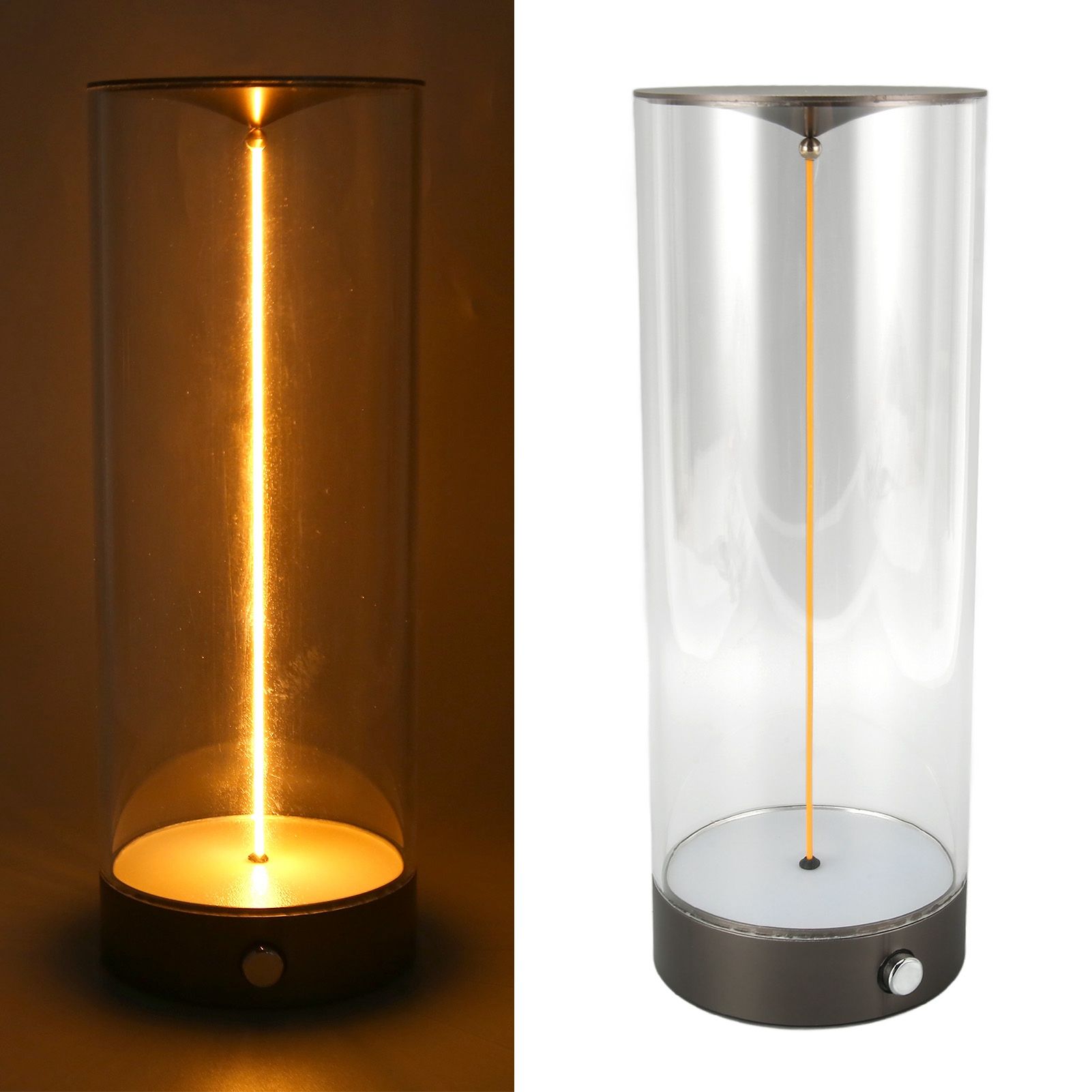 Bedside Night Light Touch Dimmable USB Charging Minimalist LED Table Lamp for view 11