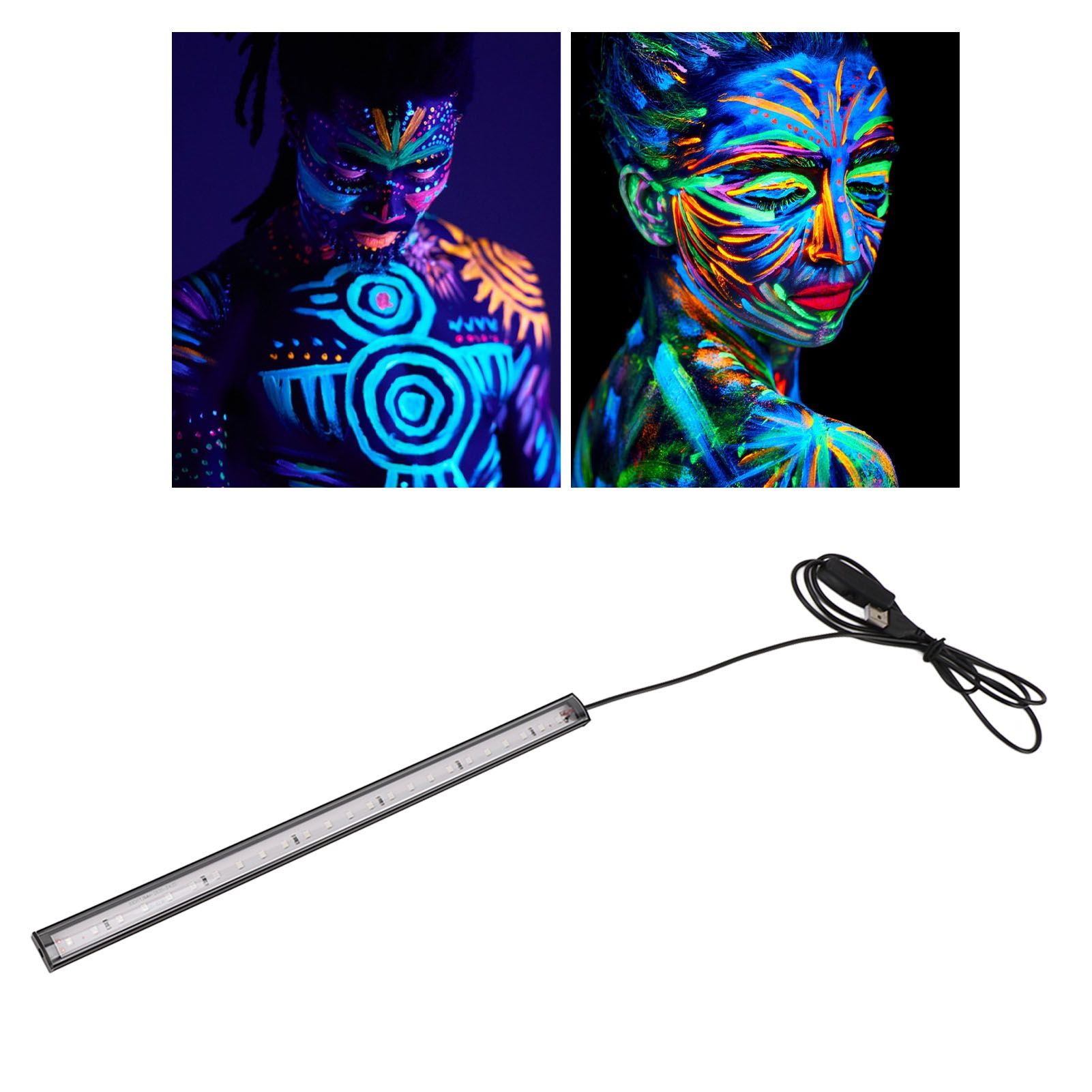 LED Black Light Bar USB Multifunctional Black Light Strip Tube UV Blacklight view 12