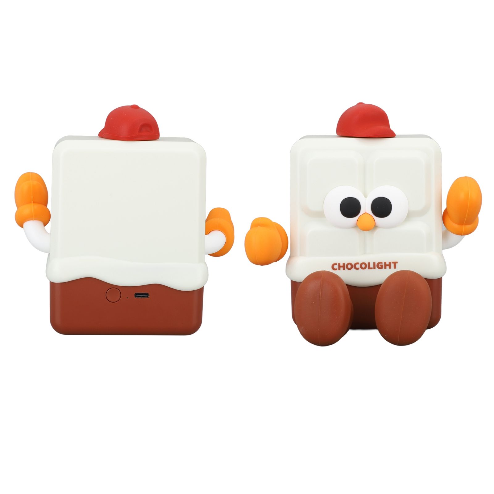 Chocolate Night Light for Kids 30min Timing Baby Silicone LED Night Lamp view 9