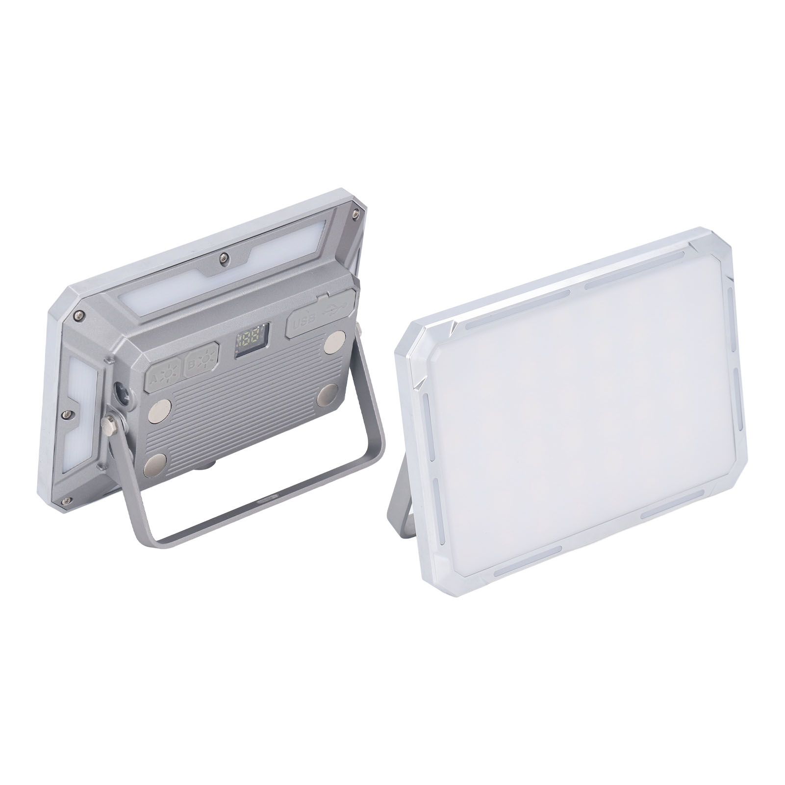 Portable LED Work Light Rechargeable Floodlight IP44 Waterproof Dimming Lamp view 8