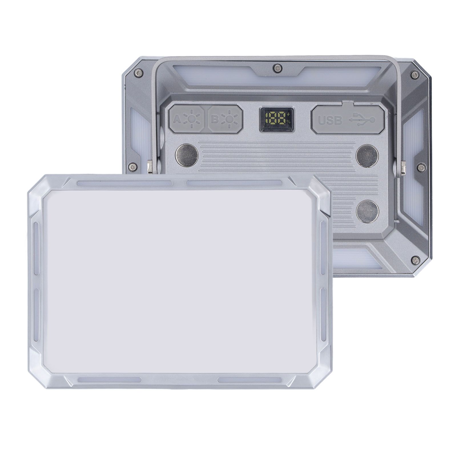Portable LED Work Light Rechargeable Floodlight IP44 Waterproof Dimming Lamp view 9