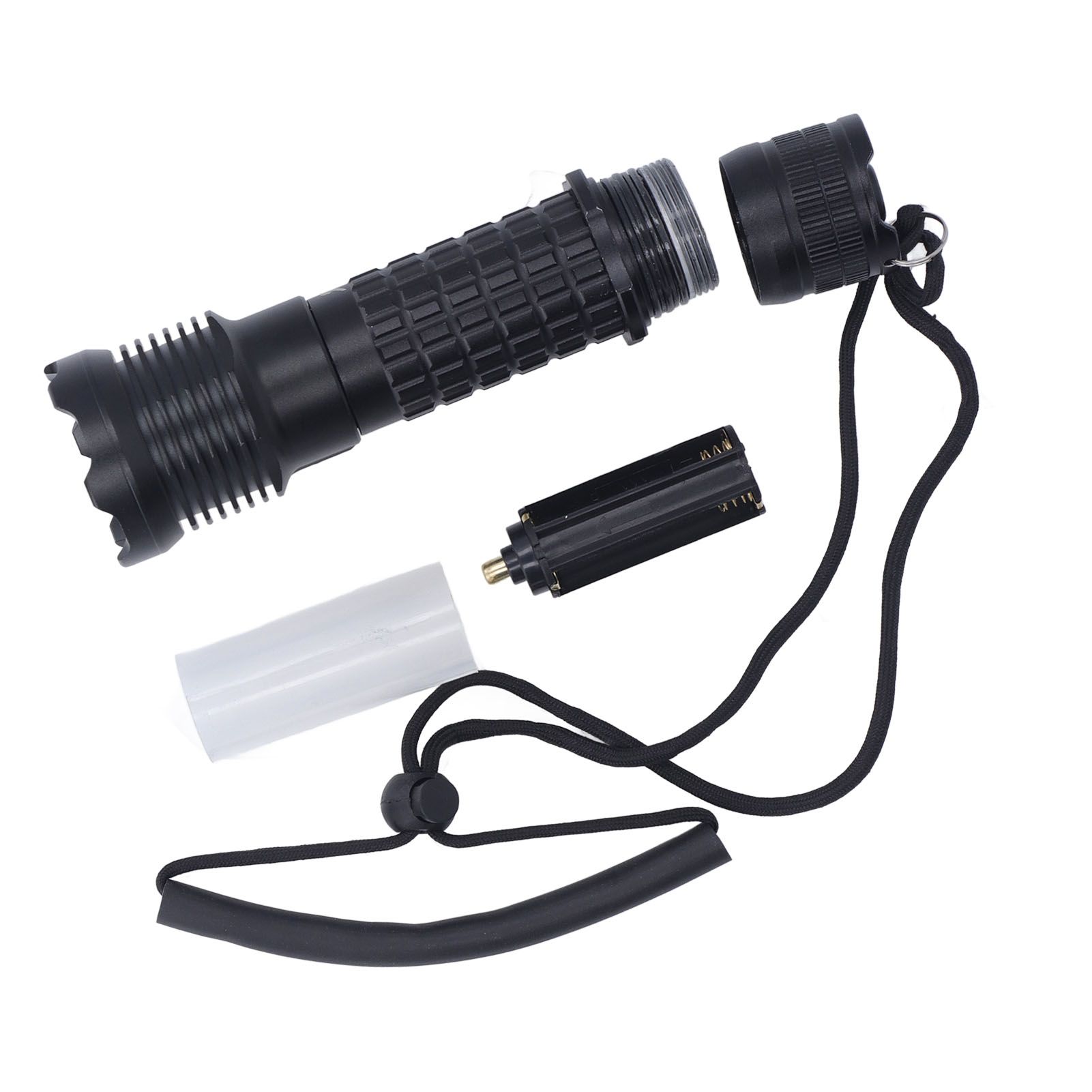 Diving Flashlight LED White Light Underwater Dive Torch IPX8 Waterproof view 3