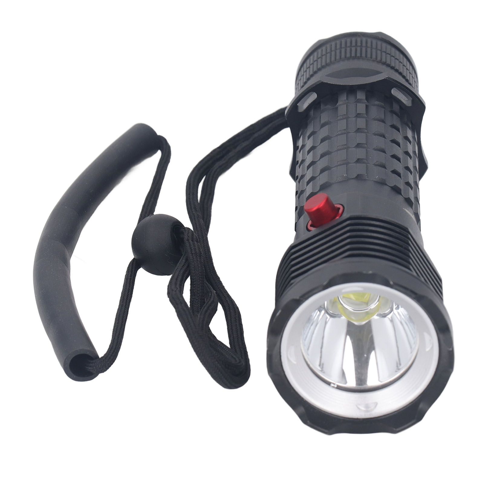 Diving Flashlight LED White Light Underwater Dive Torch IPX8 Waterproof view 9