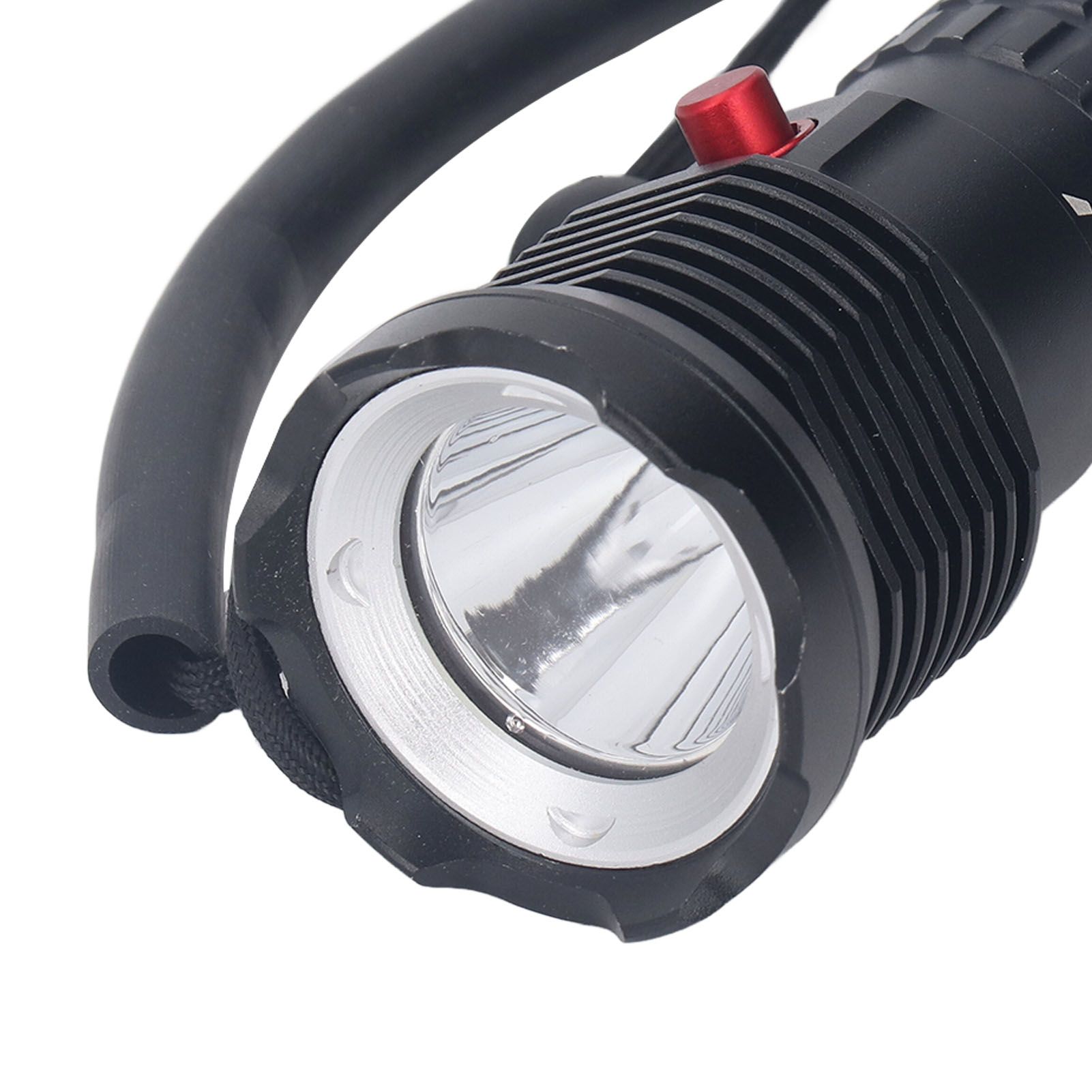 Diving Flashlight LED White Light Underwater Dive Torch IPX8 Waterproof view 15