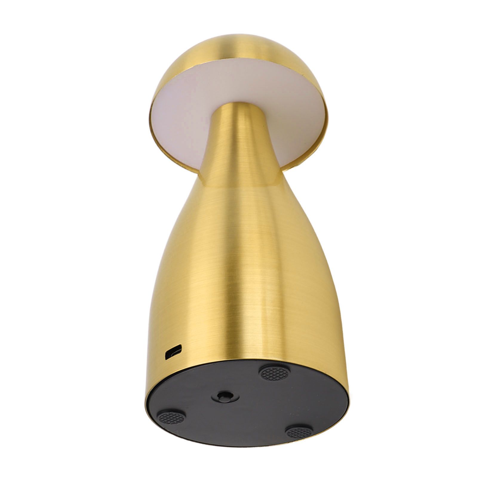 Metal Mushroom Table Lamp Dimmable Mushroom Decor Night Light Cordless view 7