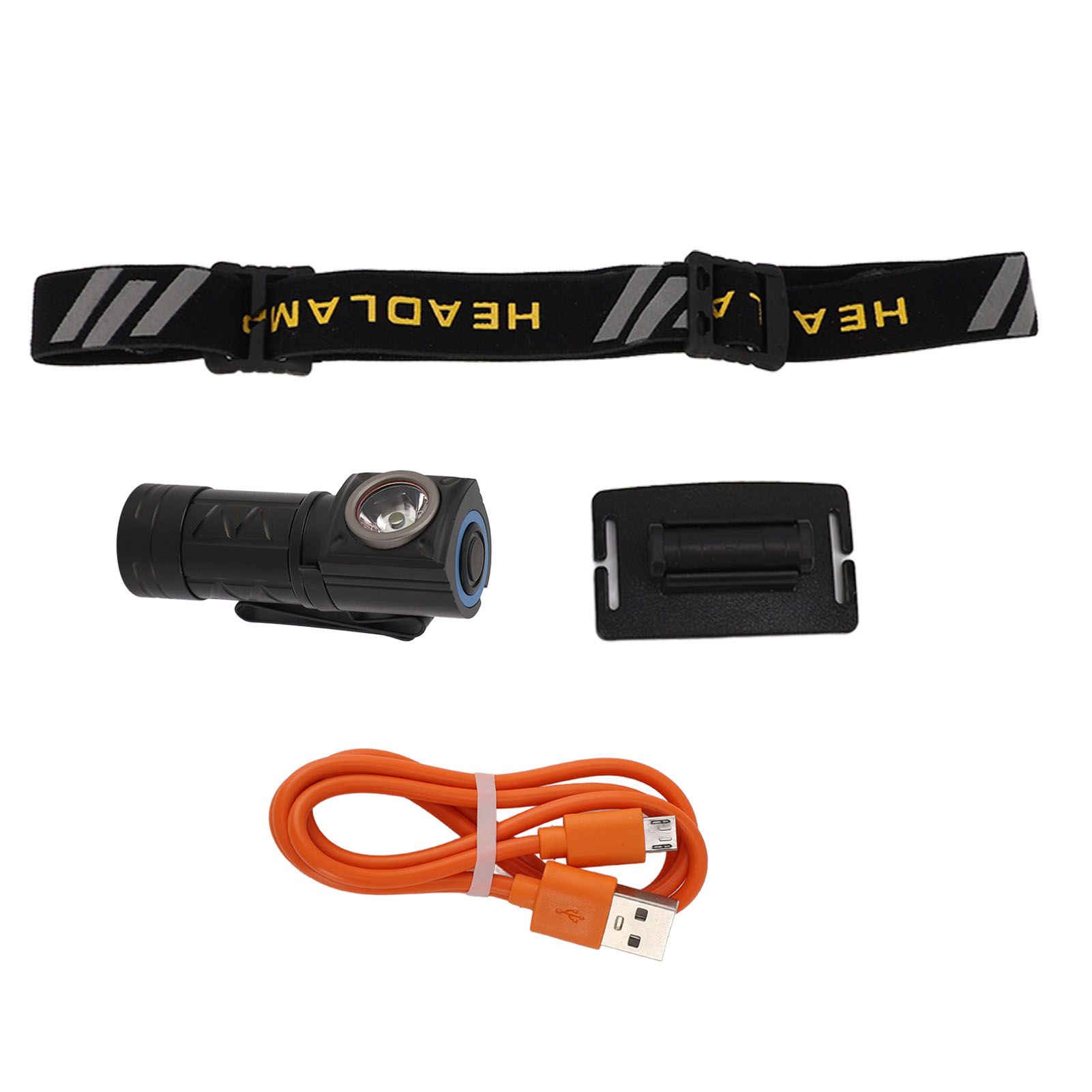 Outdoor Headlight Elastic Band Waterproof Highlight Mini Portable 550lm view 2