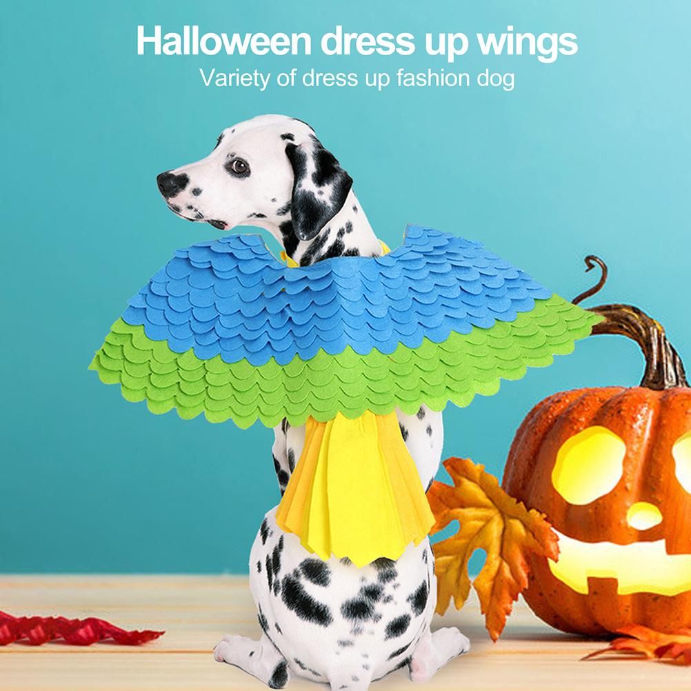 Pets Domestic Costume Pet Dog Cats Bird Shape Costumes Pet Bird Wing Felt view 3