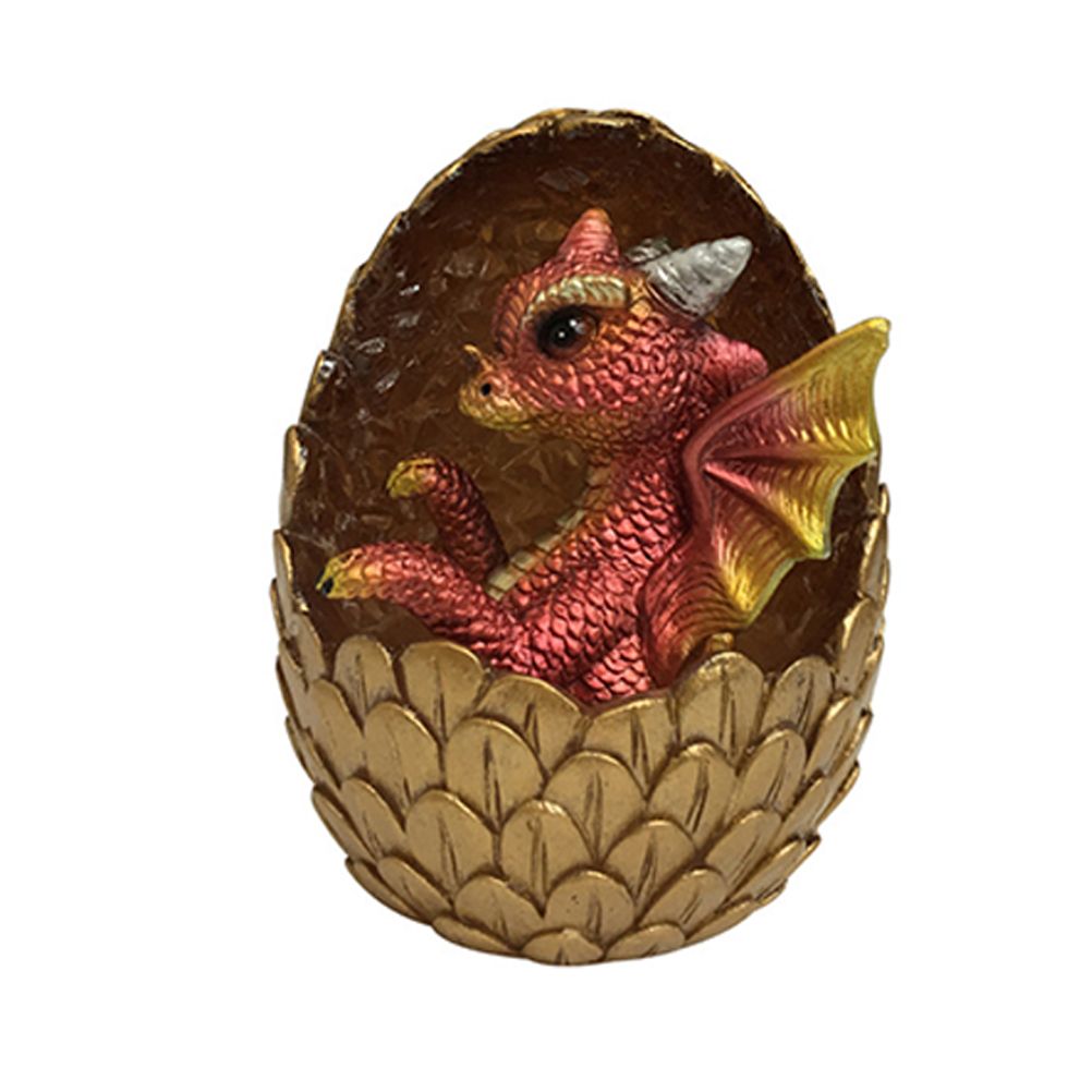 Simulations Crystal Dragon Egg Ornaments Desktop Decorations Shiny Resin