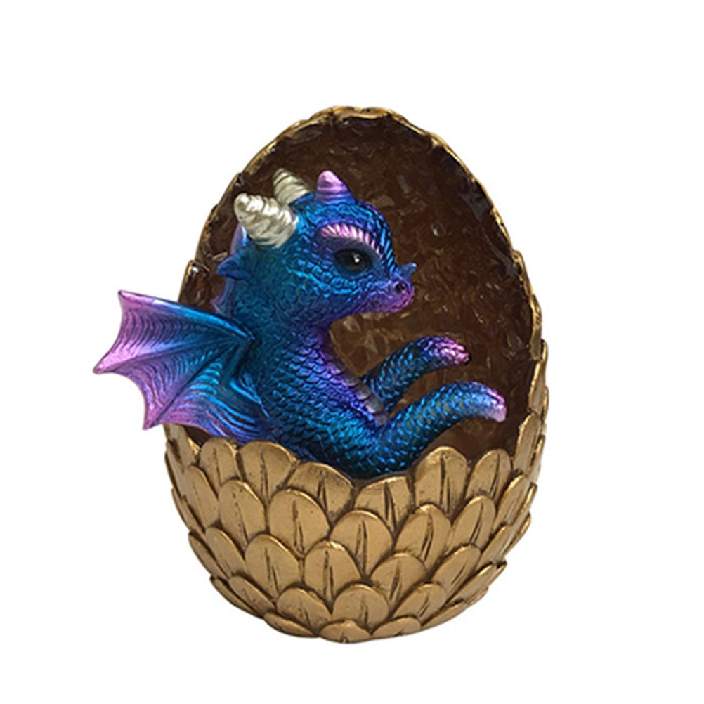 Simulations Crystal Dragon Egg Ornaments Desktop Decorations Shiny Resin
