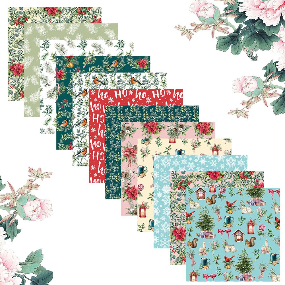 24 Sheets 6 Inch DIY Album Scrapbook Decorative Paper Pad Single Sided — image 1