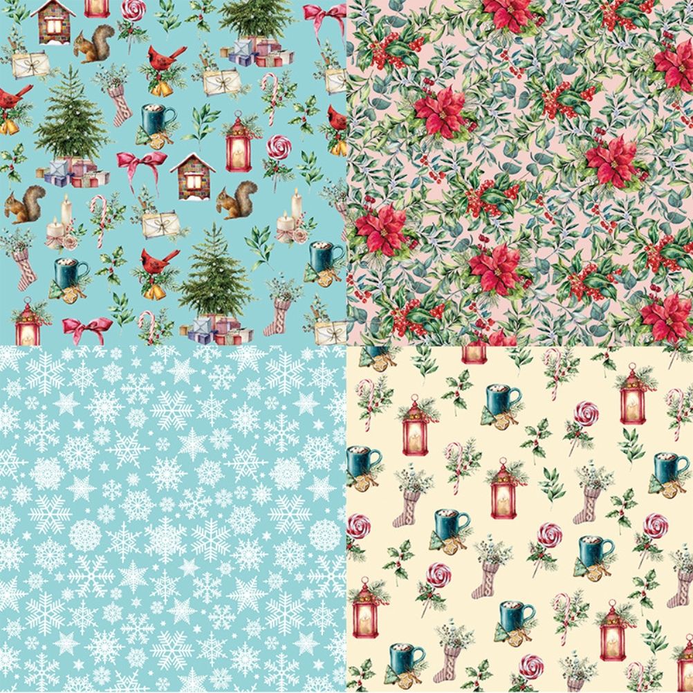 24 Sheets 6 Inch DIY Album Scrapbook Decorative Paper Pad Single Sided view 4