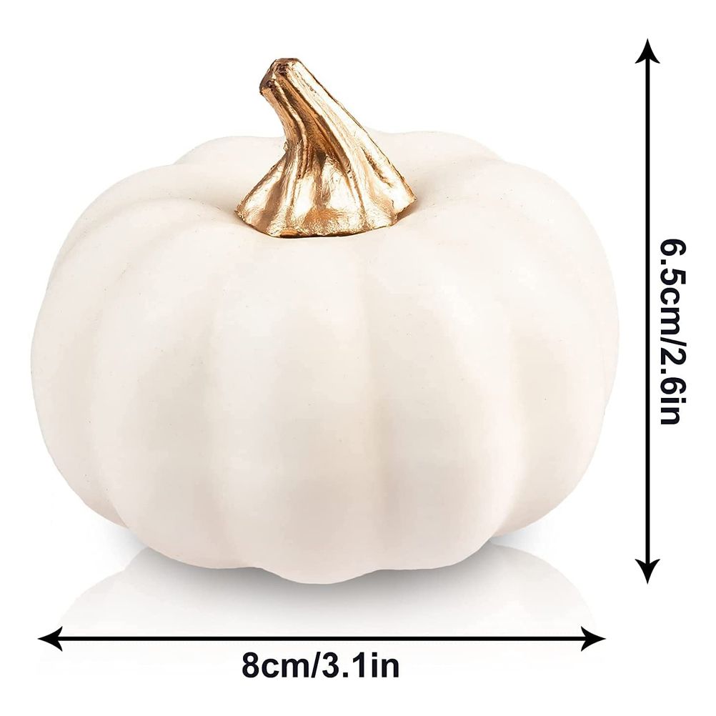 12 Pack Christmas Artificial Pumpkin Sets Made of Foam Simulation Pumpkin view 2