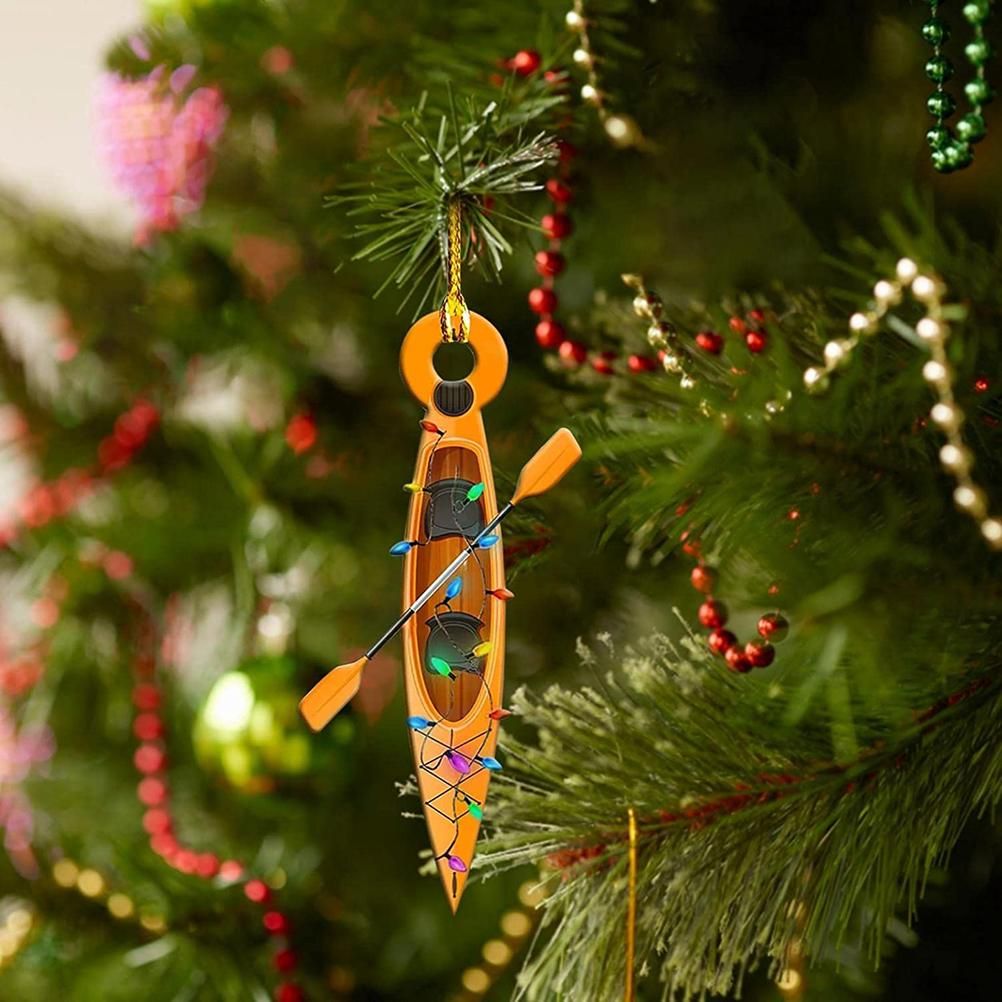 Christmas Tree Pendant Hanging Decoration Gift Personalized Fire Truck Vehicle view 5
