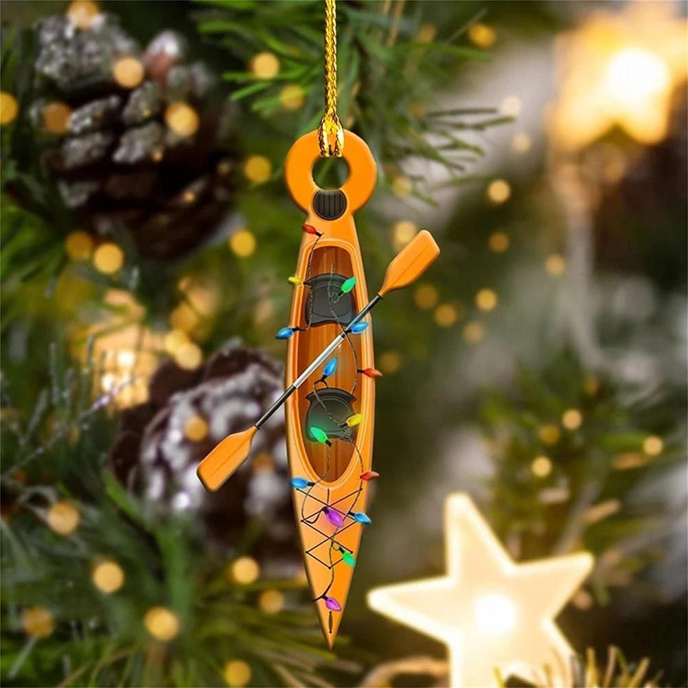 Christmas Tree Pendant Hanging Decoration Gift Personalized Fire Truck Vehicle view 6