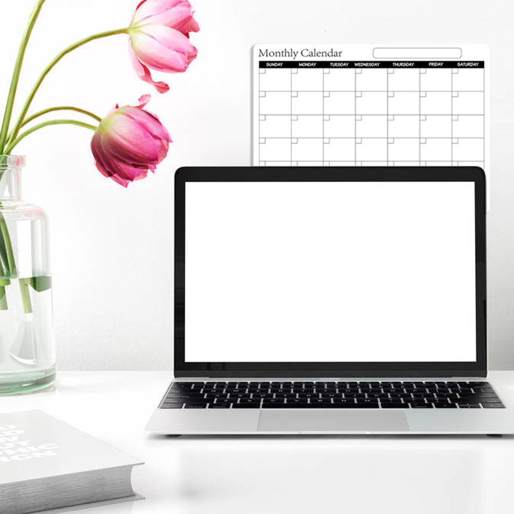 Rewritable Magnetic Whiteboard Refrigerator Calendar Message Board Monthly view 8