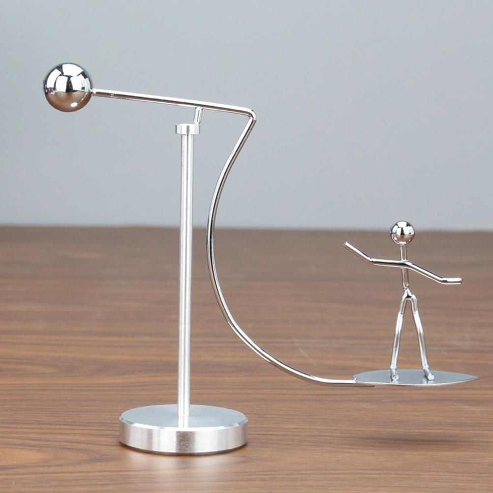 Balance Physics Toy One Foot Man Art Decompressive Science Psychology Home and view 4