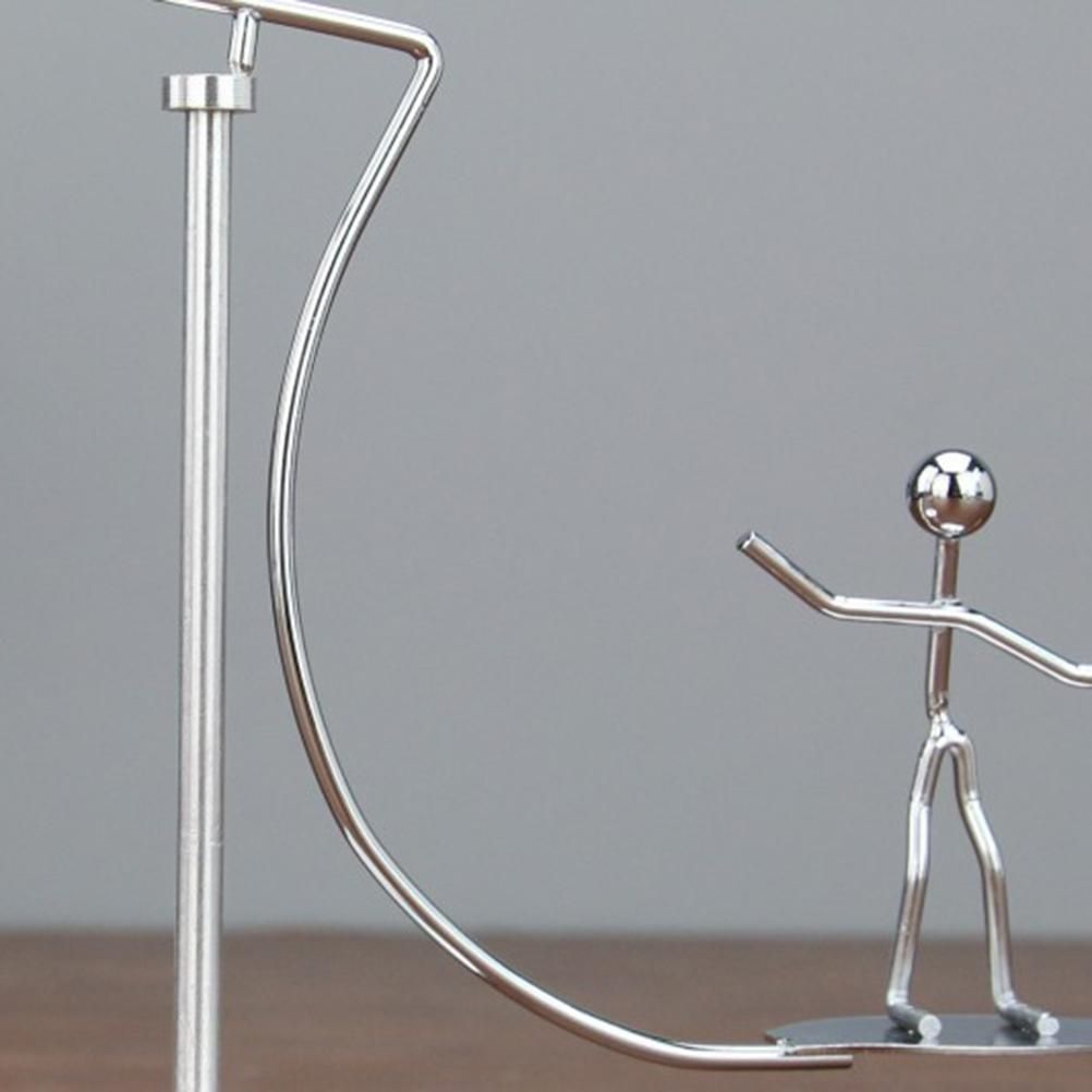 Balance Physics Toy One Foot Man Art Decompressive Science Psychology Home and view 5