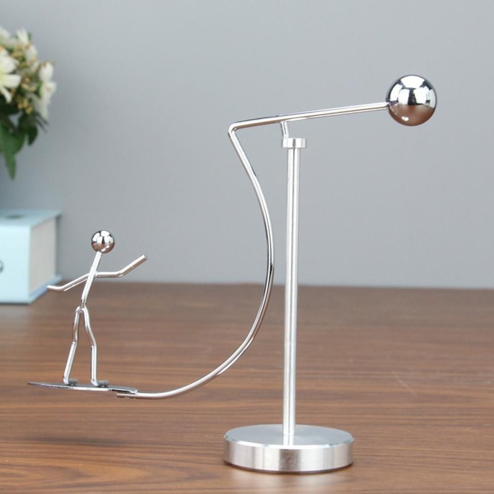 Balance Physics Toy One Foot Man Art Decompressive Science Psychology Home and view 6
