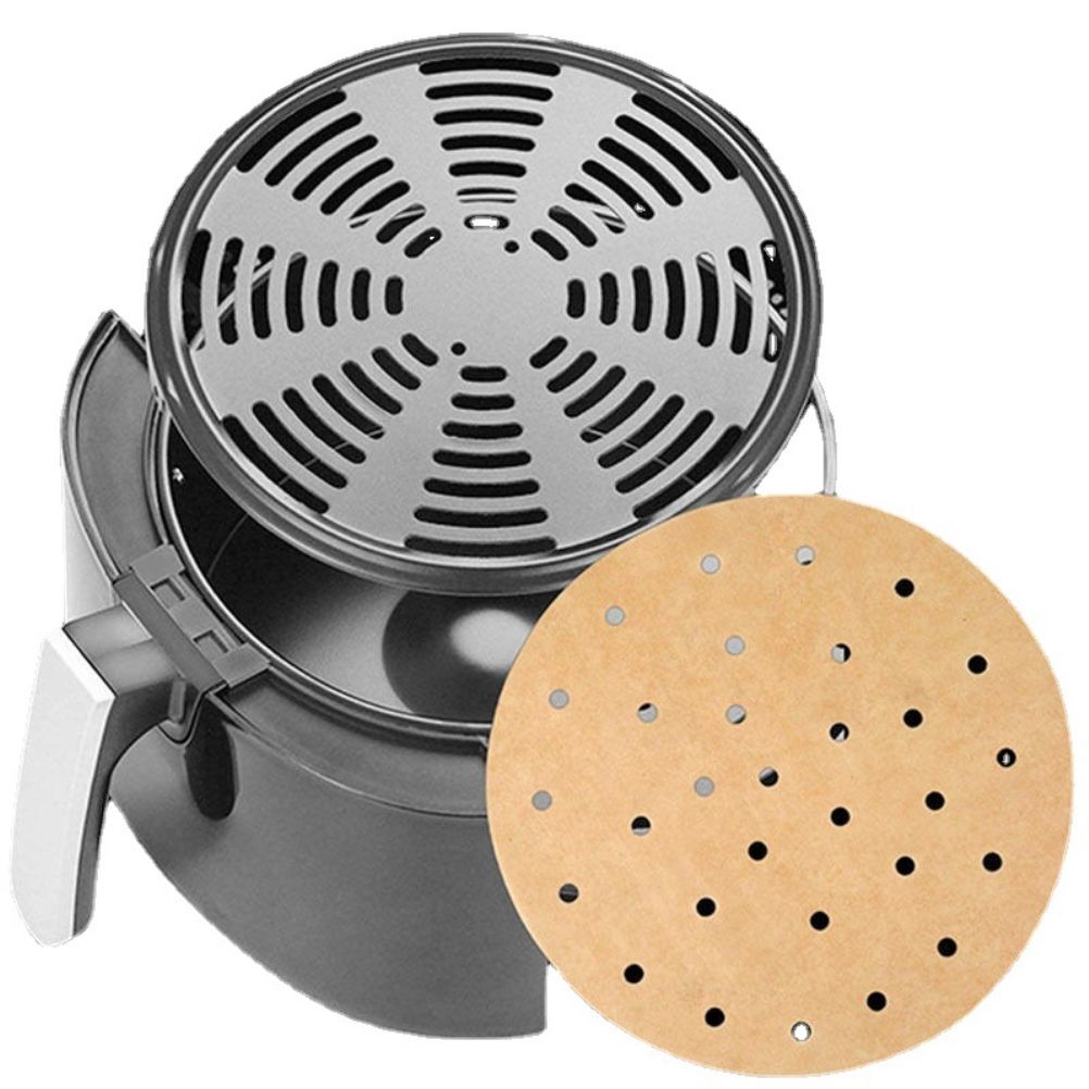 Fryer Liners Waterproof Fryer Filter Paper Fryer Round Perforated Parchment view 5