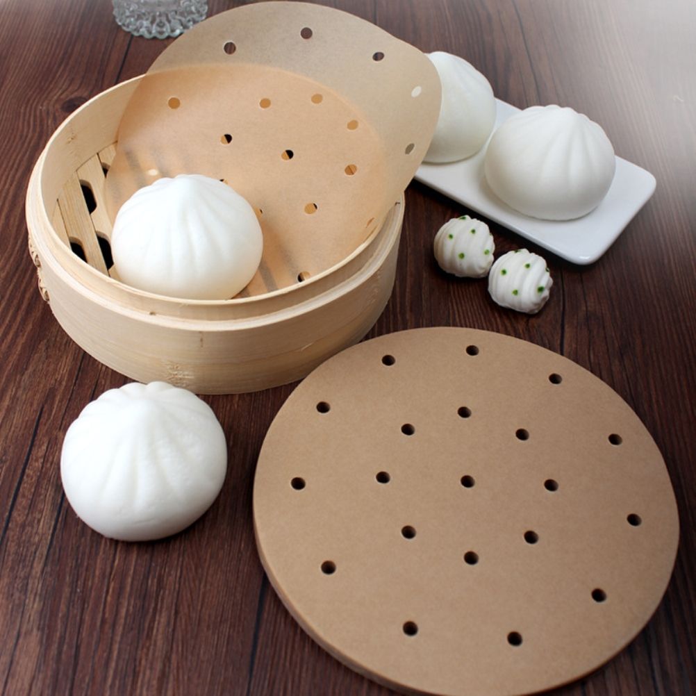 Fryer Liners Waterproof Fryer Filter Paper Fryer Round Perforated Parchment view 8