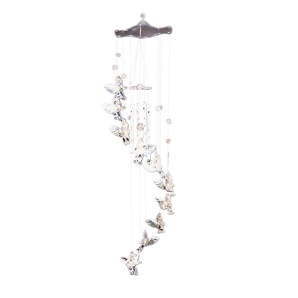 Love Angel Wind Chime Bells Hanging Living Bed Home Waterproof Wind Chimes — image 1