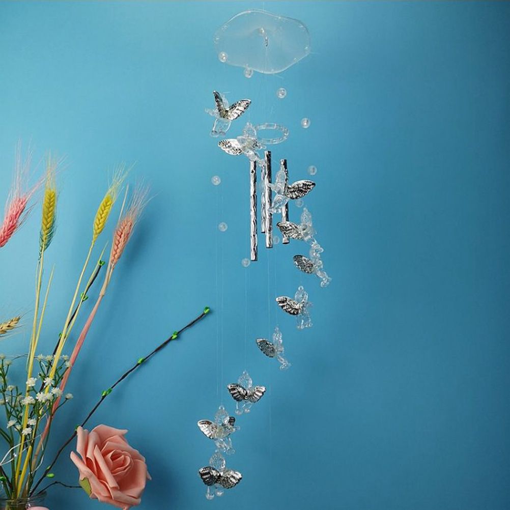 Love Angel Wind Chime Bells Hanging Living Bed Home Waterproof Wind Chimes view 4