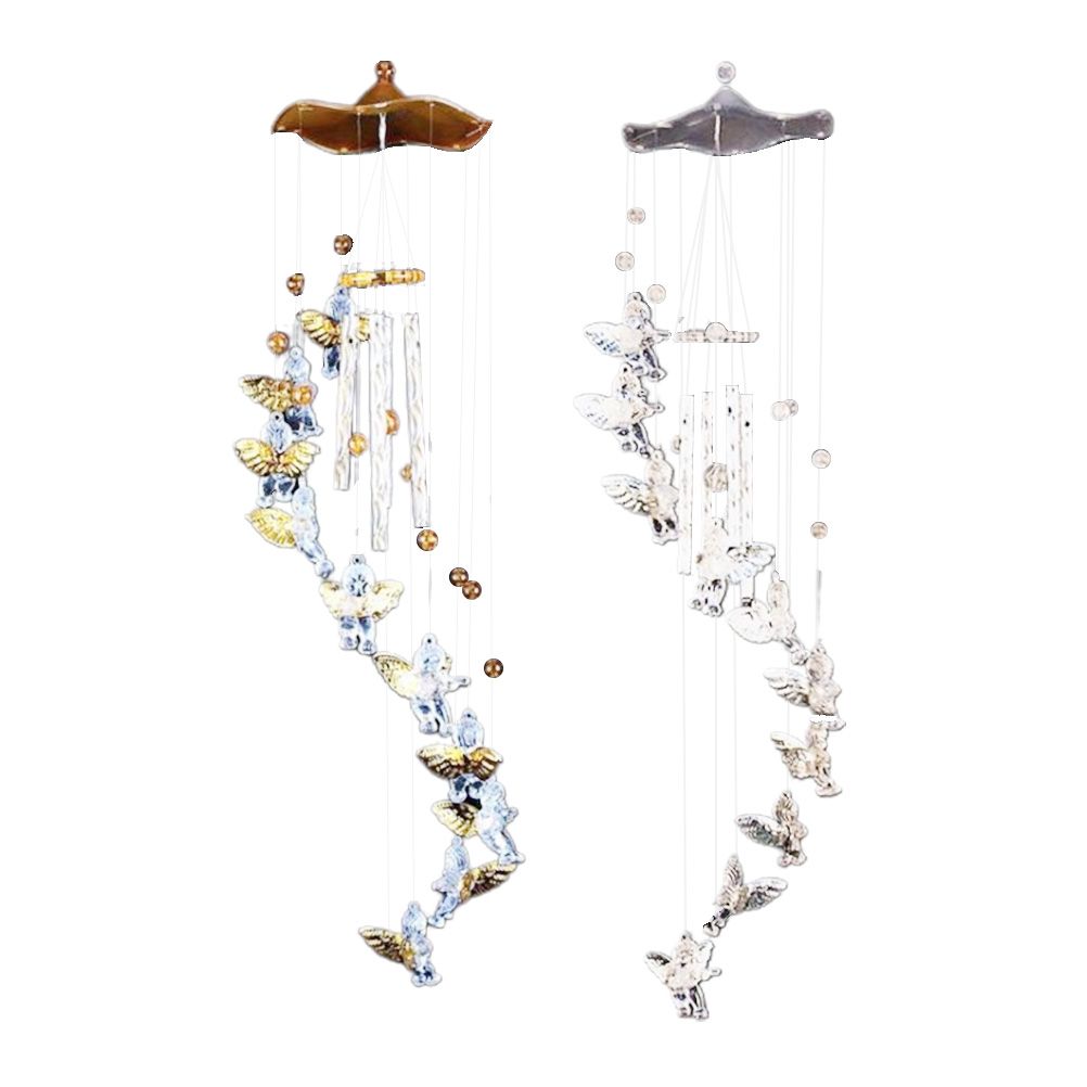 Love Angel Wind Chime Bells Hanging Living Bed Home Waterproof Wind Chimes view 6
