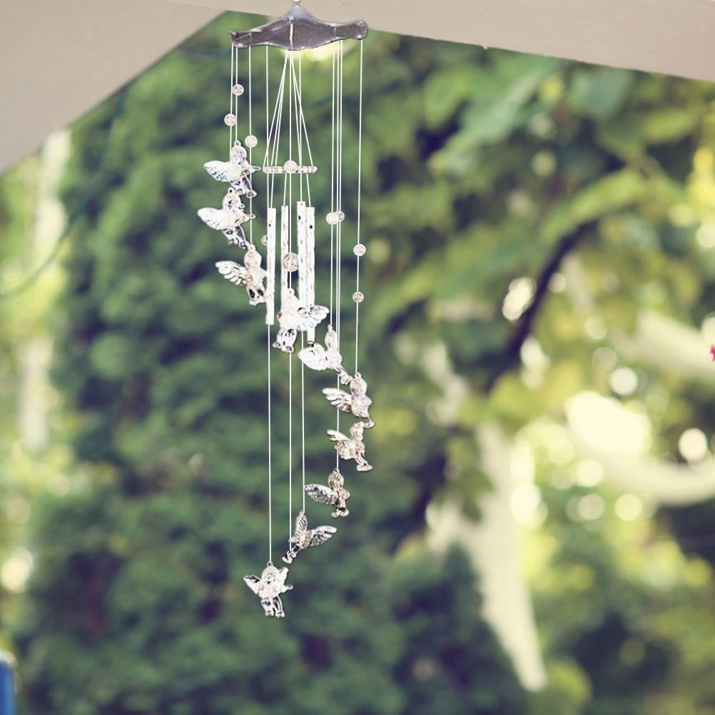 Love Angel Wind Chime Bells Hanging Living Bed Home Waterproof Wind Chimes view 9