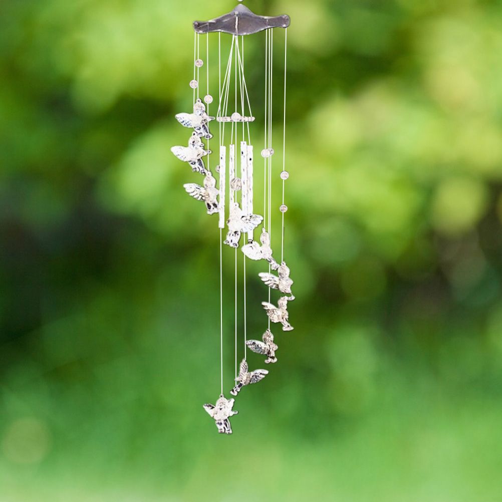 Love Angel Wind Chime Bells Hanging Living Bed Home Waterproof Wind Chimes view 10