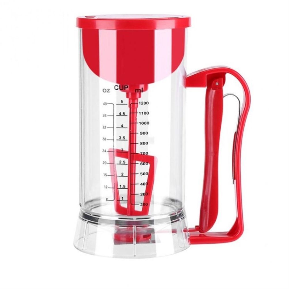 Kitchen Hand Held Electric Pancake Batter Mixer Dispenser Blender Machine