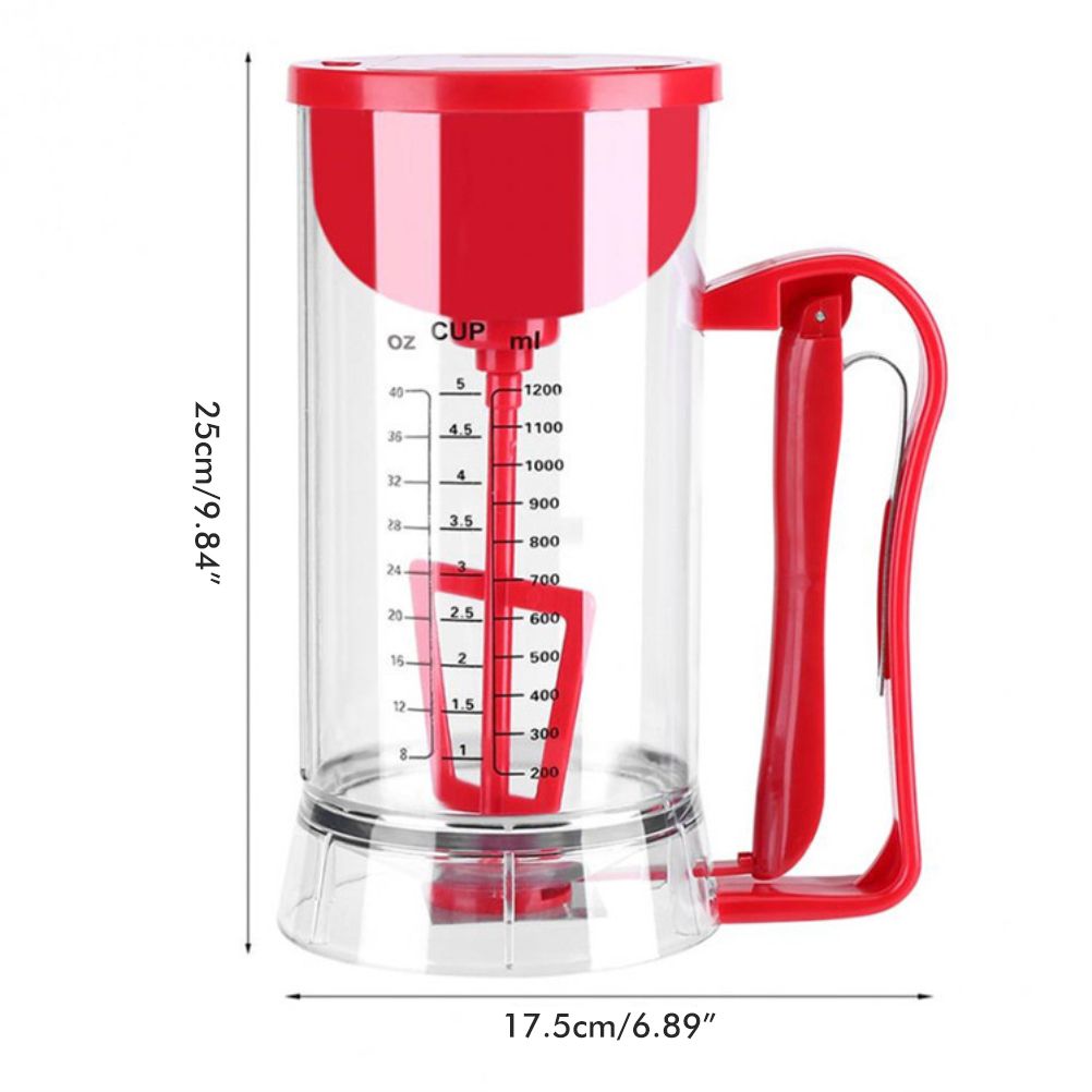 Kitchen Hand Held Electric Pancake Batter Mixer Dispenser Blender Machine view 2