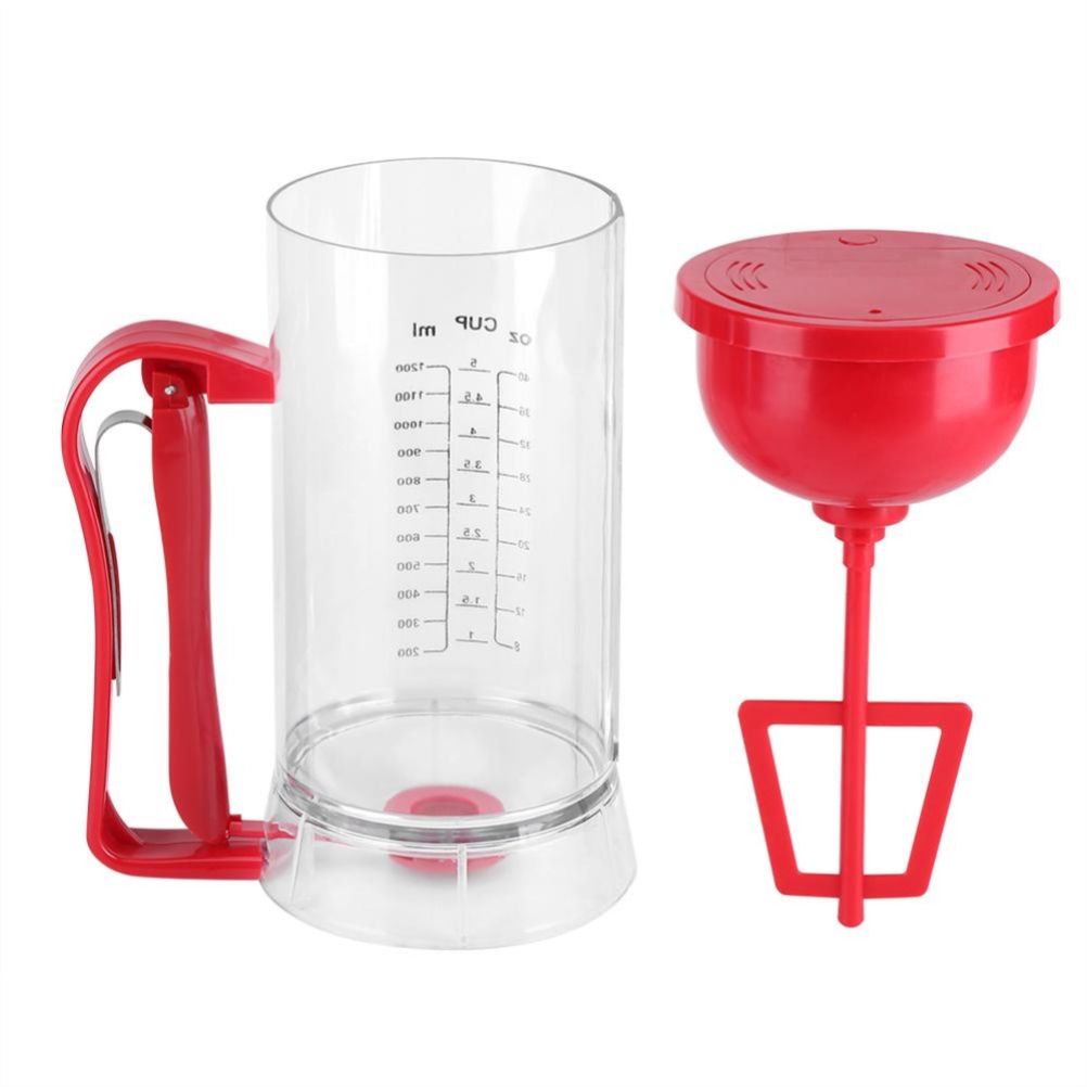 Kitchen Hand Held Electric Pancake Batter Mixer Dispenser Blender Machine view 3