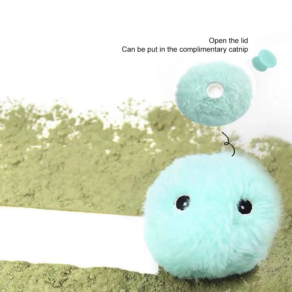 Plush Catnip Ball Cat Toy Lifelike Animal Chirping Sounds Interactive Cat Toys view 10