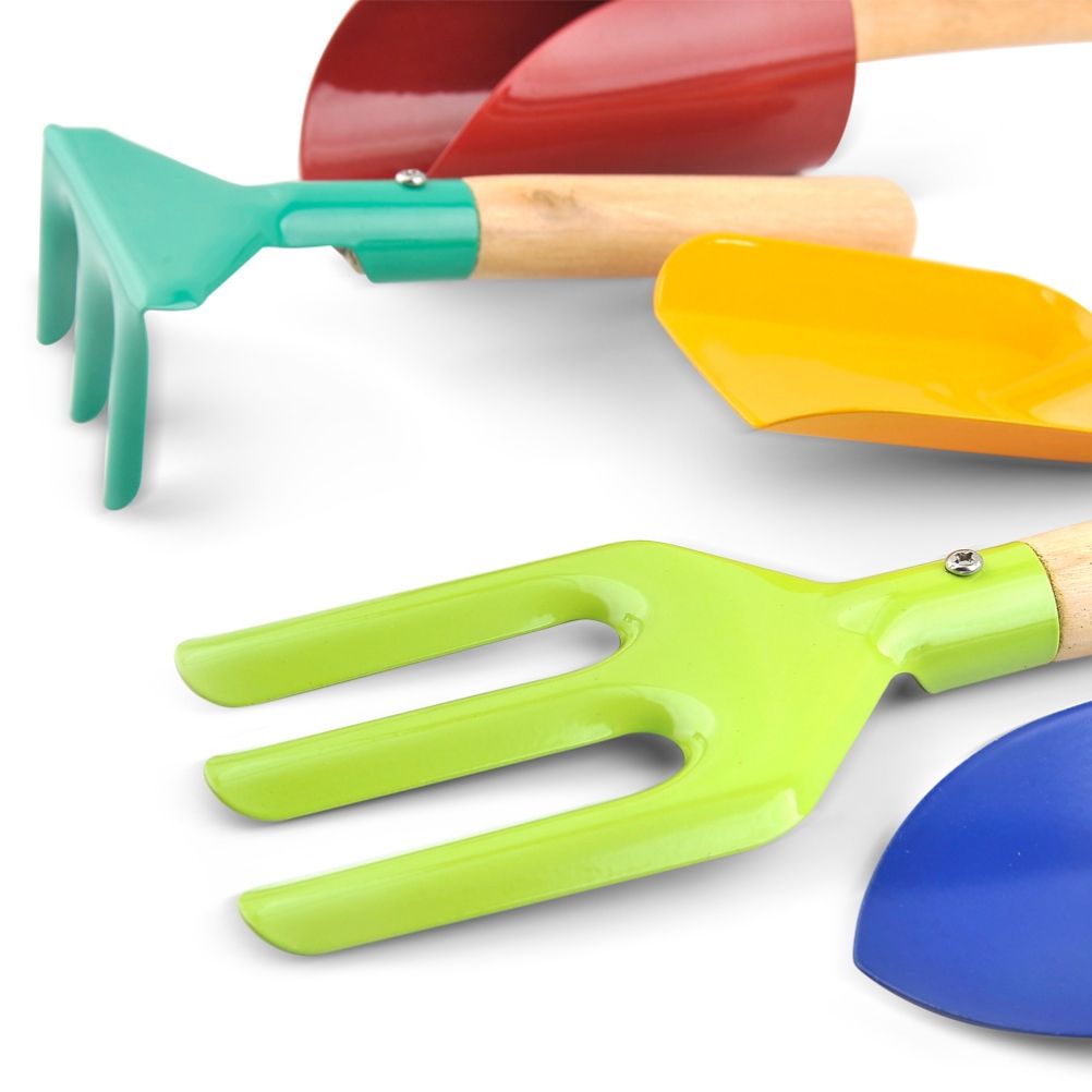 5Pcs Kids Mini Gardening Tool Set Children Garden Planting Hand Kit Garden view 6
