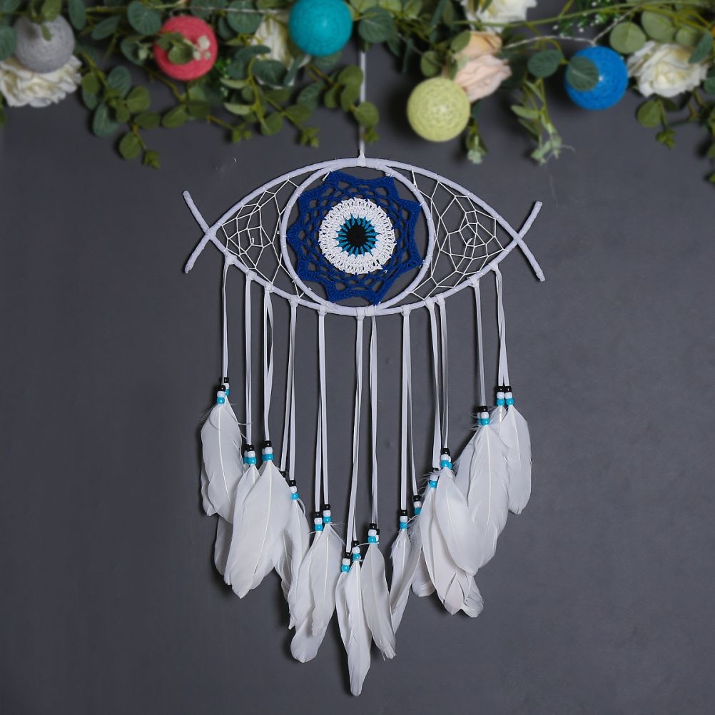 Dream Catcher Eye Dream Catcher Luck Charm Eye Wall Hanging for Room House Decor view 9