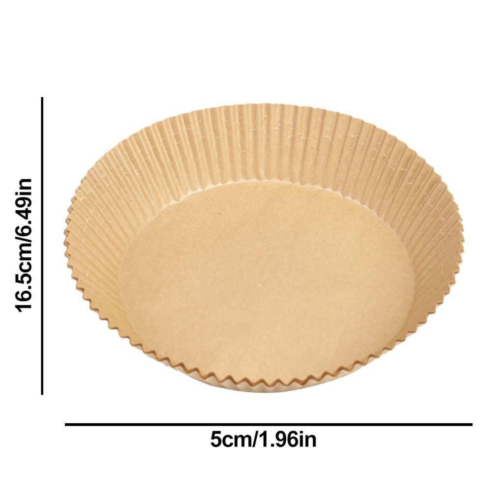 100 Pcs Air Fryer One Time Paper Liner Non Stick Air Fryer Paper Liners Oil view 3